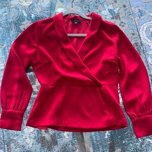 NWOT Red blouse